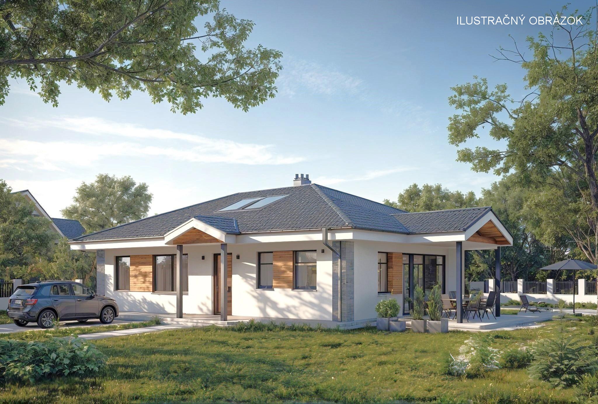 QE Element 95 – ideálny rodinný dom – rodinný dom 92 m² na kľúč, QE4DOMY Nitra